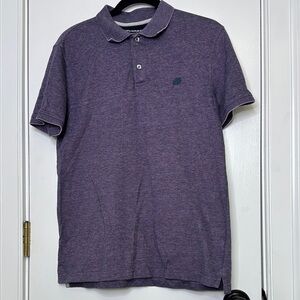 Banana Republic Purple Polo Shirt Cotton Blend Classic